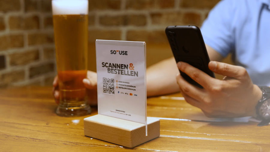 SO'USE QR-Code Bestellung