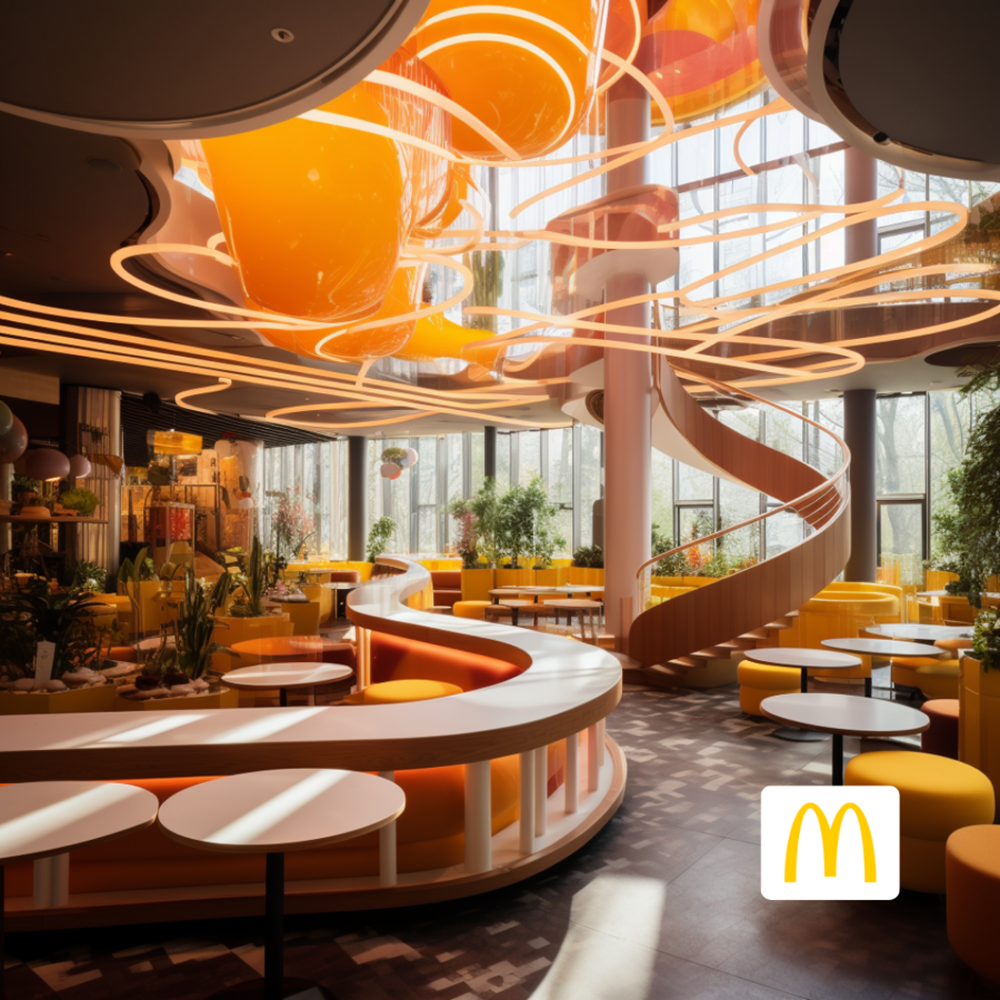 McDonalds ai concept