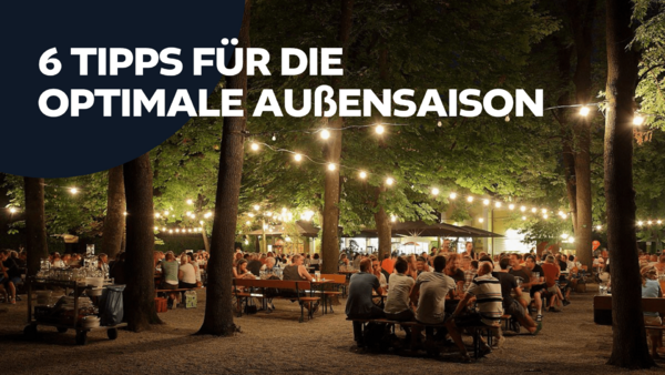 Biergarten Selfordering Bestellsystem Au&szlig;enbereich