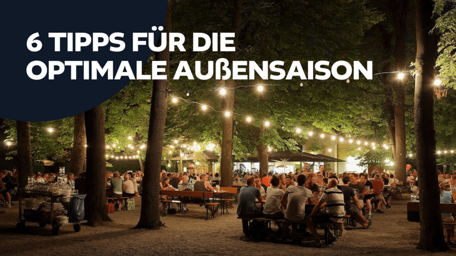 Biergarten Selfordering Bestellsystem Au&szlig;enbereich